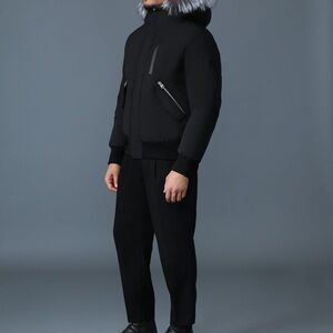 Brand New DIXON-X 2-in-1 Nordic Tech down bomber with silver fox fur